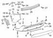Toyota bZ4X Bumper Reflector Diagram - 81920-08010