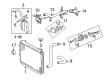Toyota RAV4 A/C Idler Pulley Diagram - 16604-0P010