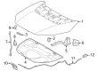 Toyota Hood Diagram - 53301-42170