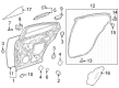 Toyota Prius AWD-e Door Seal Diagram - 67872-47060