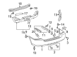 Toyota Highlander Bumper Diagram - 52159-48904