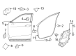 Toyota Grand Highlander Door Seal Diagram - 67862-0E150