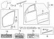 Toyota Tundra Window Regulator Diagram - 69810-0C050