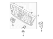 2005 Toyota Tacoma Emblem Diagram - 75311-04060