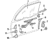 Toyota Celica Door Handle Diagram - 69210-14080