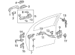 Toyota Matrix Power Window Switch Diagram - 84820-01021