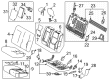 Toyota Tundra Armrest Diagram - 72830-0C340-D1