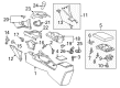 Scion Center Console Base Diagram - 58802-21030-B0