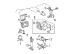 2002 Toyota Solara Engine Mount Diagram - 12380-20050