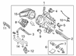 Toyota Sequoia Heater Core Diagram - 87107-0C061