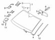 Toyota Sequoia Windshield Diagram - 56101-0C071