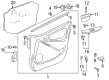 Toyota Echo Door Seal Diagram - 68171-52071