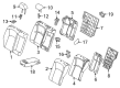 Toyota Prius AWD-e Armrest Diagram - 72830-47280-E2