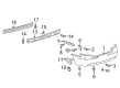 Toyota Camry Bumper Diagram - 52159-33924