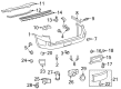 Toyota Sequoia Parking Assist Distance Sensor Diagram - 89341-33140-B5
