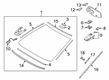 Toyota Avalon Mirror Actuator Diagram - 8646C-07050