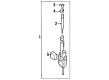Toyota Celica Antenna Mast Diagram - 86309-20271