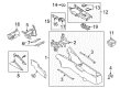Scion Center Console Base Diagram - 58910-WB001