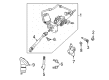 Toyota Prius Steering Column Diagram - 45250-47230