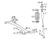 Toyota Prius Plug-In Coil Spring Insulator Diagram - 48258-52030