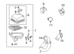 Scion Air Duct Diagram - 17881-28300