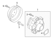 Scion Water Pump Pulley Diagram - 16173-WB002