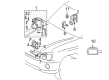 Toyota Highlander Brake Bleeder Screw Diagram - 47547-27030