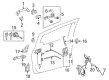 Toyota Yaris Door Check Diagram - 68610-52180