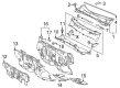 Toyota Highlander Dash Panels Diagram - 55101-0E071