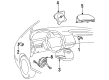 Toyota Previa Air Bag Control Module Diagram - 89170-28071