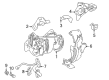 Toyota Sequoia Exhaust Heat Shield Diagram - 17272-70040