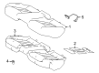 Toyota Mirai Seat Heater Diagram - 87510-62060