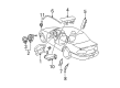 Toyota Matrix Air Bag Control Module Diagram - 89952-33011