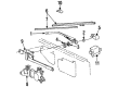 Toyota Land Cruiser Wiper Blade Diagram - 85212-60031