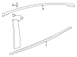 Toyota Prius Door Moldings Diagram - 75730-47060