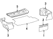 Toyota Tercel Car Speakers Diagram - 86160-16270