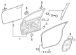 Toyota Prius AWD-e Door Seal Diagram - 67862-47070