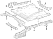Toyota Grand Highlander Floor Pan Diagram - 58301-0E911