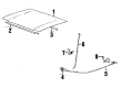 Toyota Starlet Hood Latch Diagram - 53510-10062