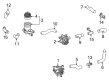 Toyota Mirai Radiator Hose Diagram - 1657D-77010