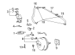 Toyota Highlander Brake Booster Diagram - 44610-48142