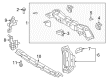 Toyota Yaris Radiator Support Diagram - 53287-52140
