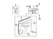 Toyota Yaris Armrest Diagram - 74232-52300-B0