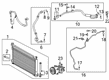 Toyota Prius AWD-e A/C Compressor Diagram - 88370-47092