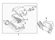 Toyota Tacoma Air Filter Box Diagram - 17701-0P140