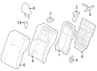 Toyota GR Corolla Seat Cover Diagram - 71078-12T80-C3