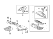 Toyota 4Runner Engine Control Module Diagram - 89661-35G30