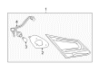 Toyota Avalon Light Socket Diagram - 81585-07060