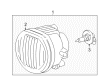 Toyota Matrix Fog Light Diagram - 81221-01011