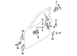Toyota Pickup Window Regulator Diagram - 69802-35030